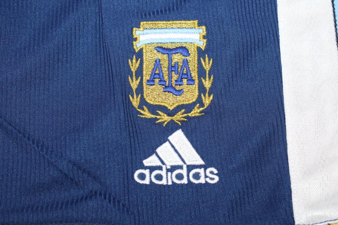 Miniatura de Short Argentina 1998 Visitante Retro