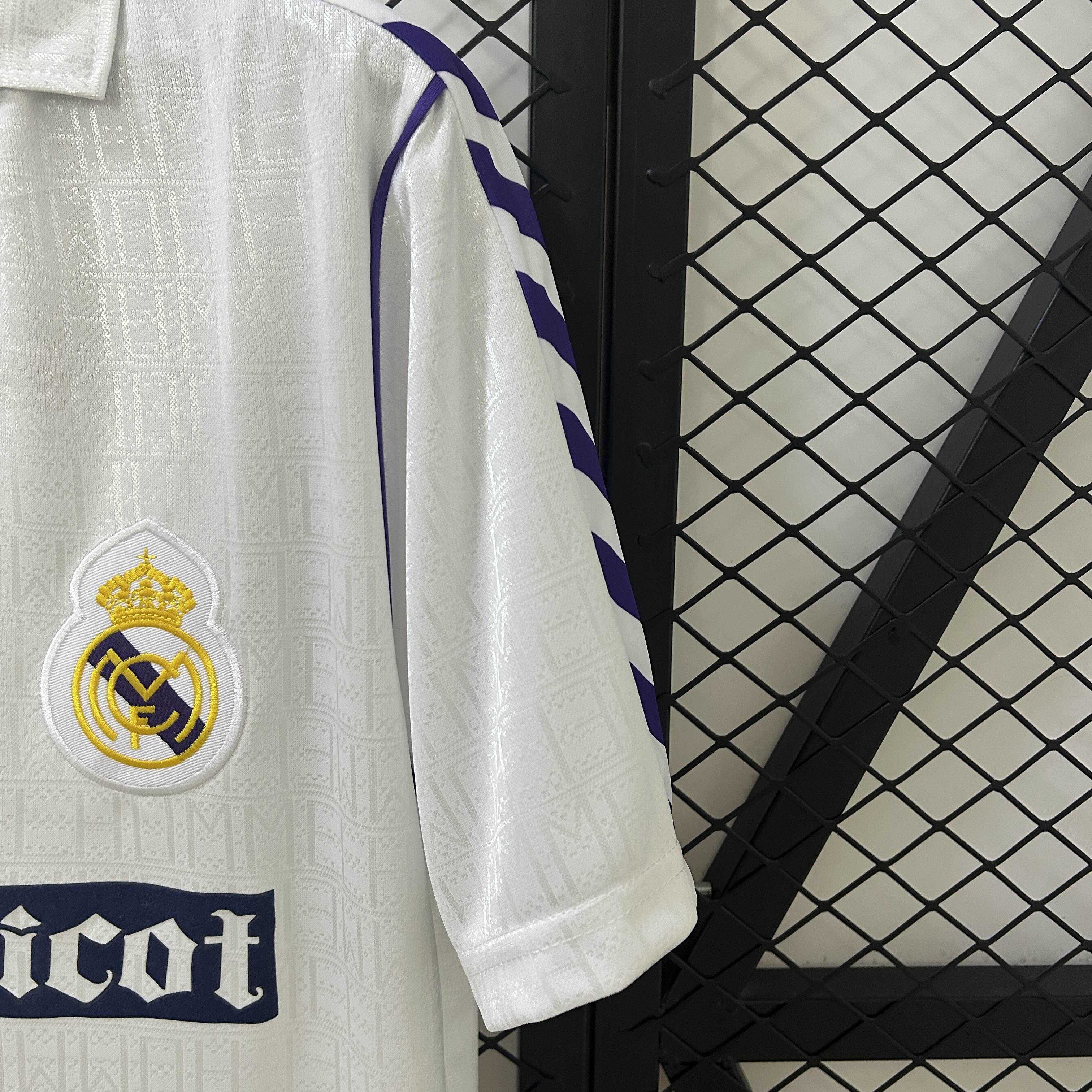 Miniatura de Real Madrid 89/90 Local RETRO