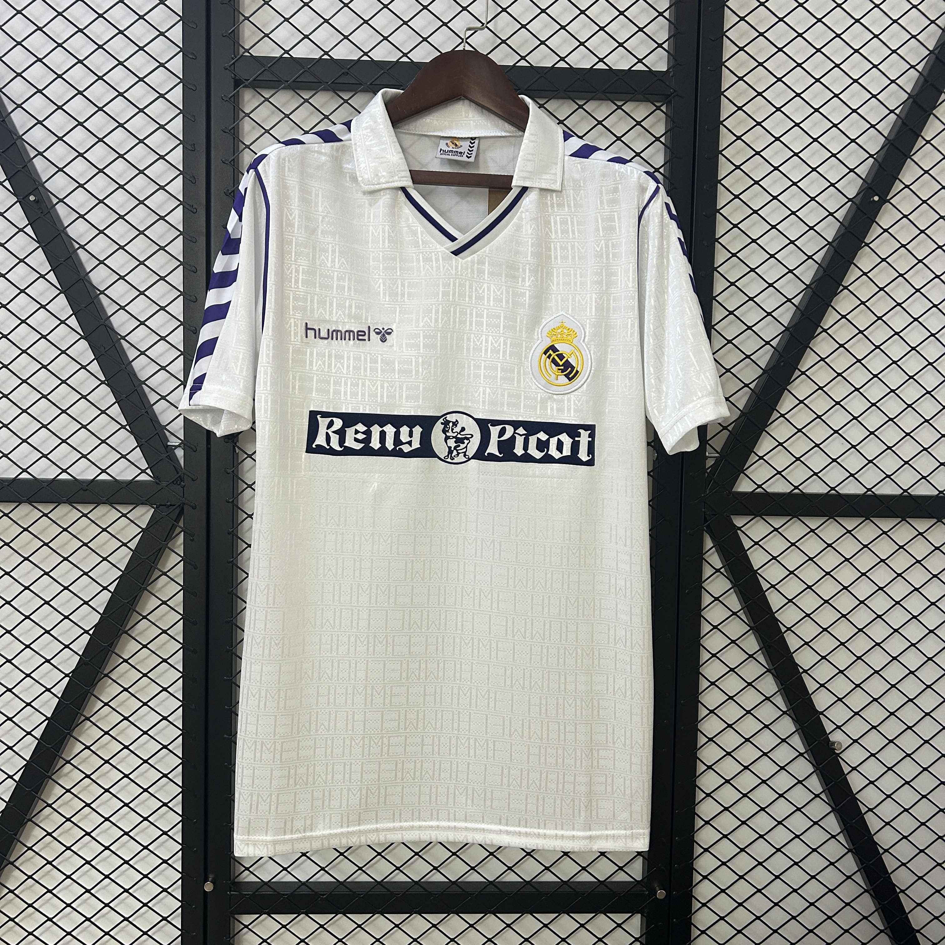 Real Madrid 89/90 Local RETRO