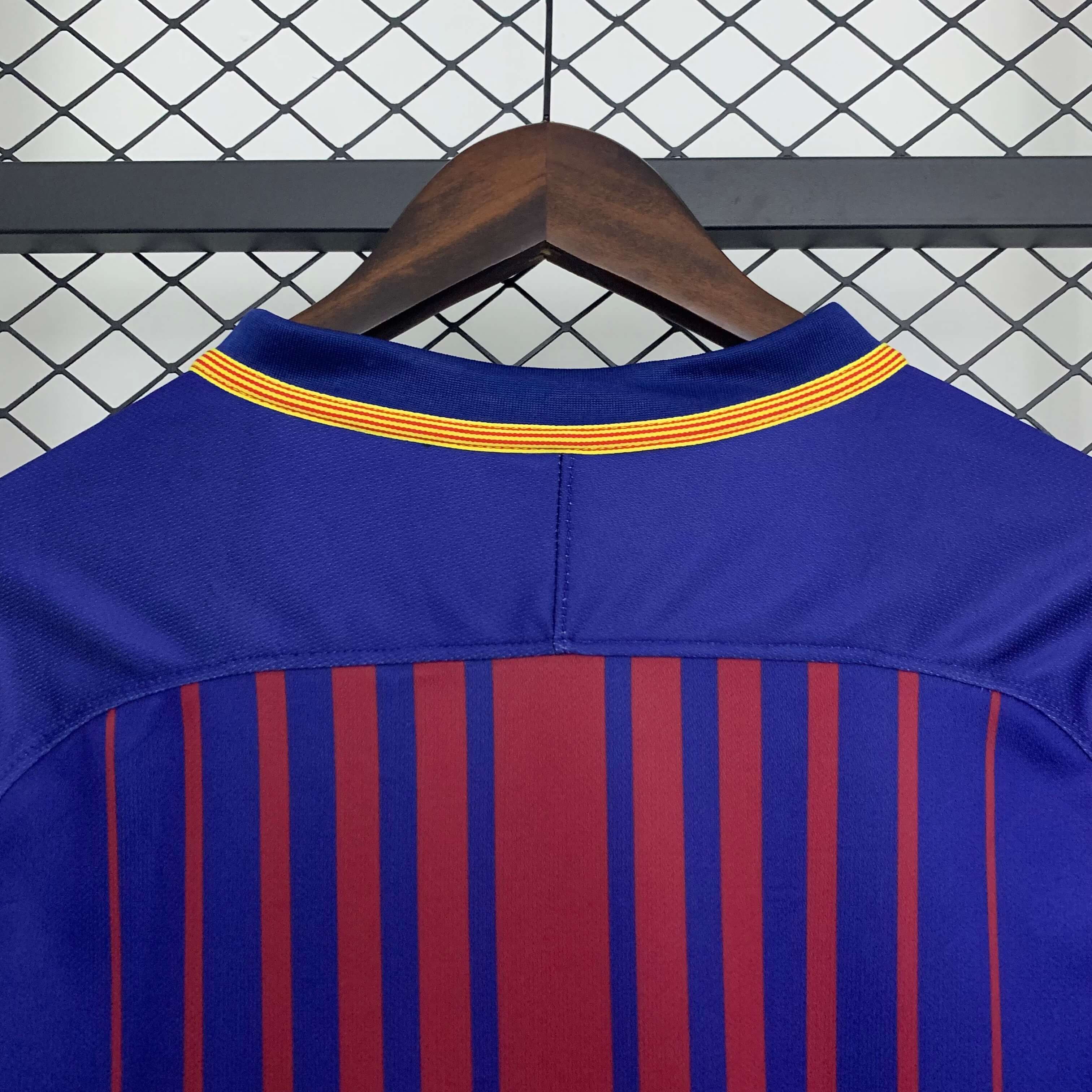 Miniatura de FC Barcelona 17/18 Local Manga Larga RETRO
