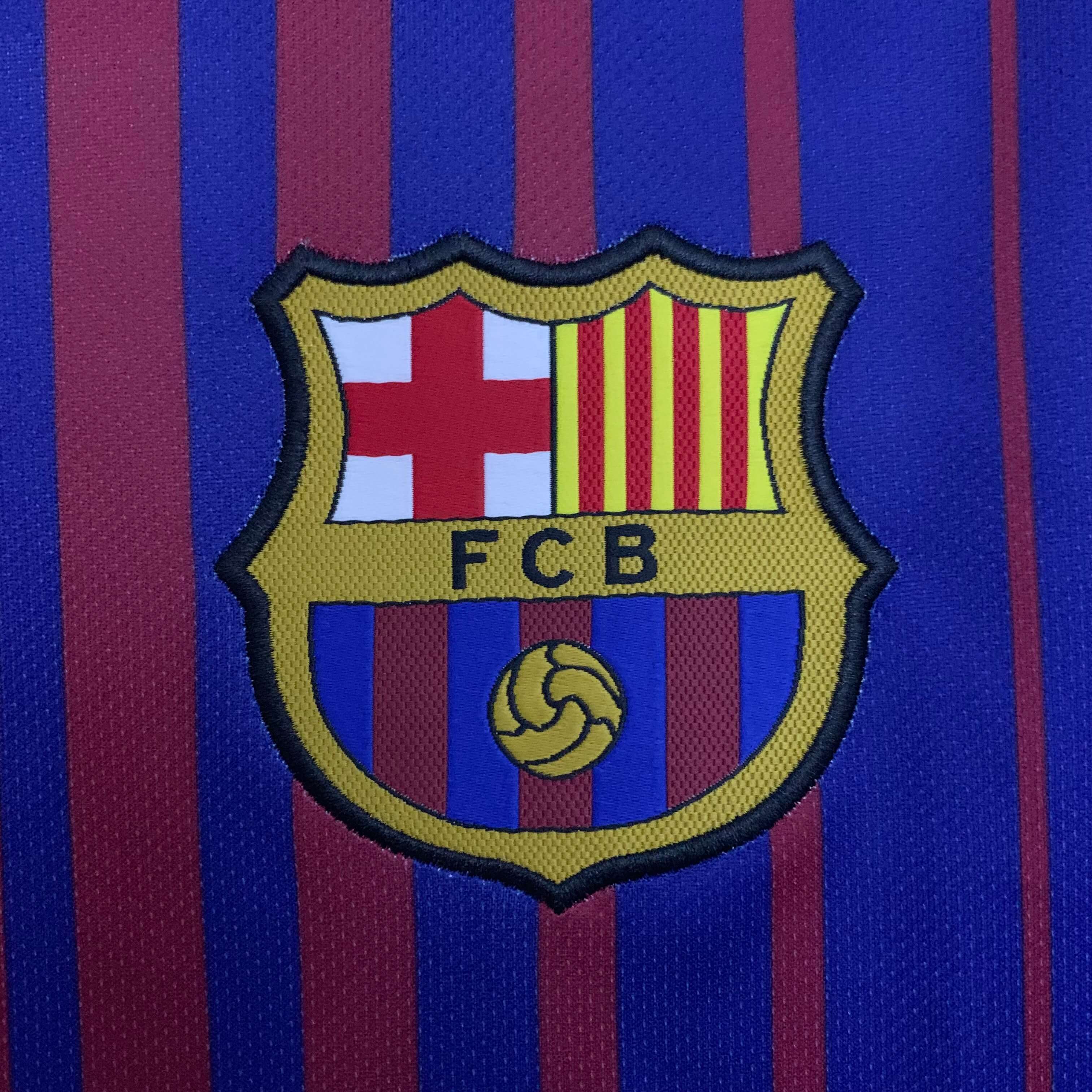 Miniatura de FC Barcelona 17/18 Local Manga Larga RETRO