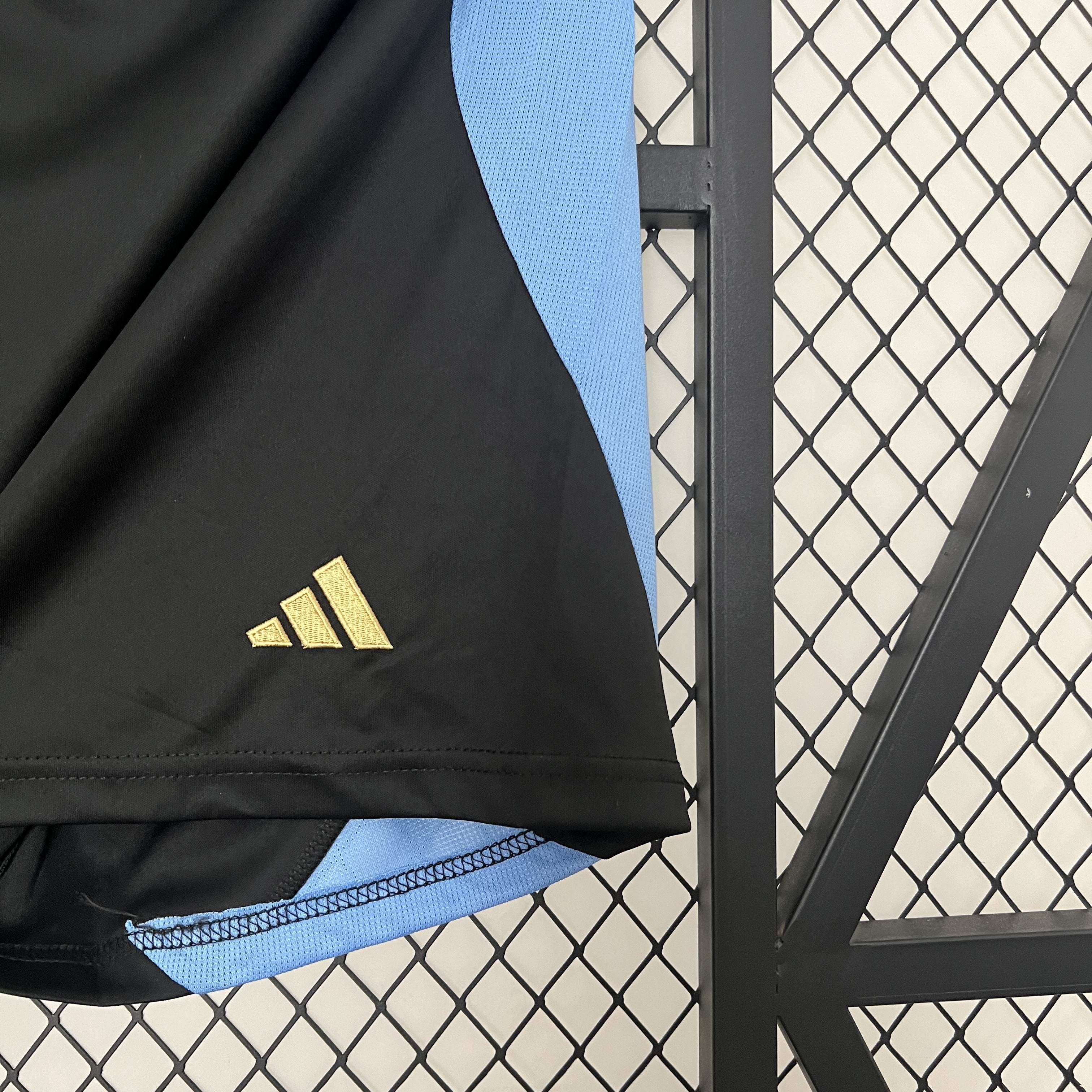 Miniatura de Short Argentina 2024 Entrenamiento negro