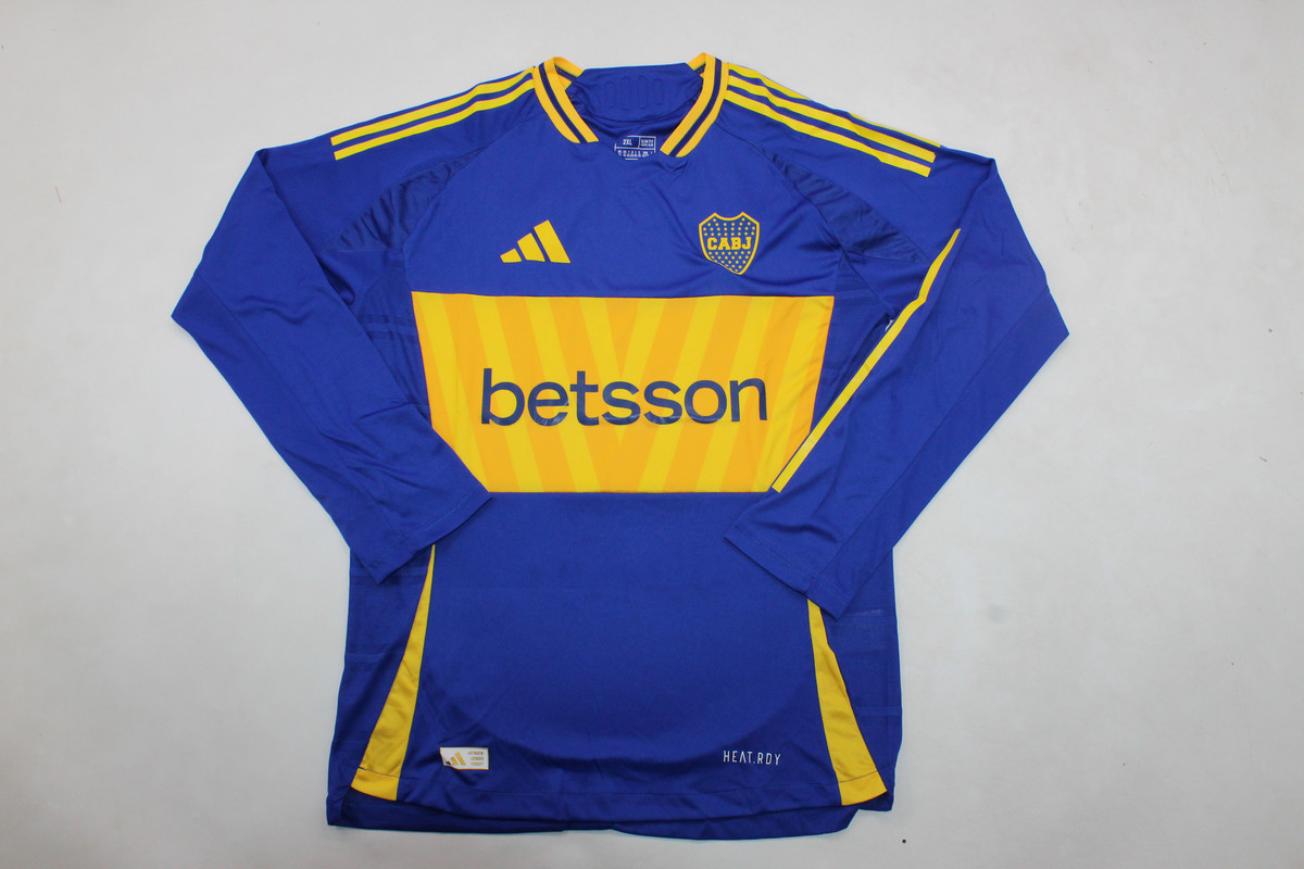 Boca Juniors 24/25 Local Manga Larga