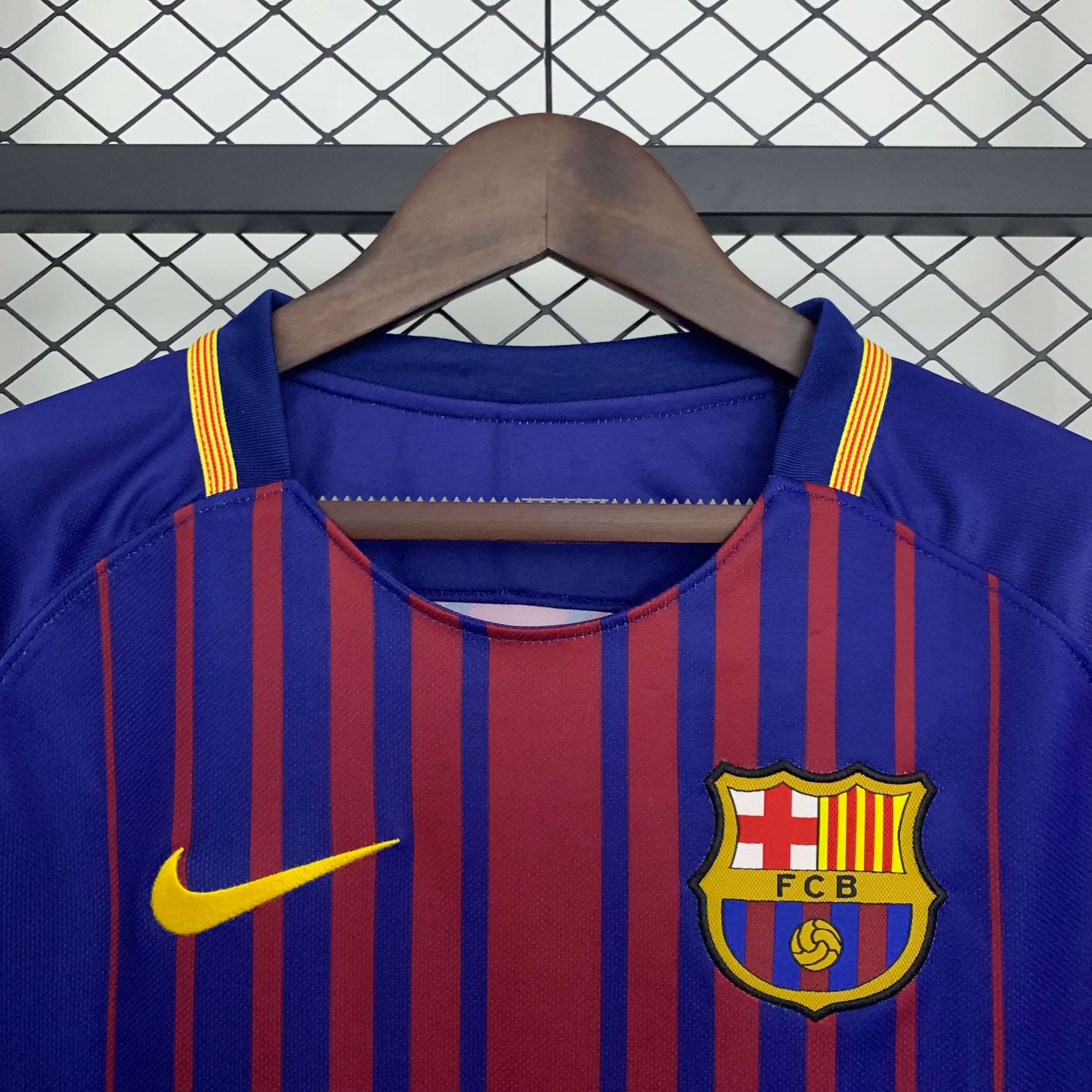Miniatura de FC Barcelona 17/18 Local Manga Larga RETRO