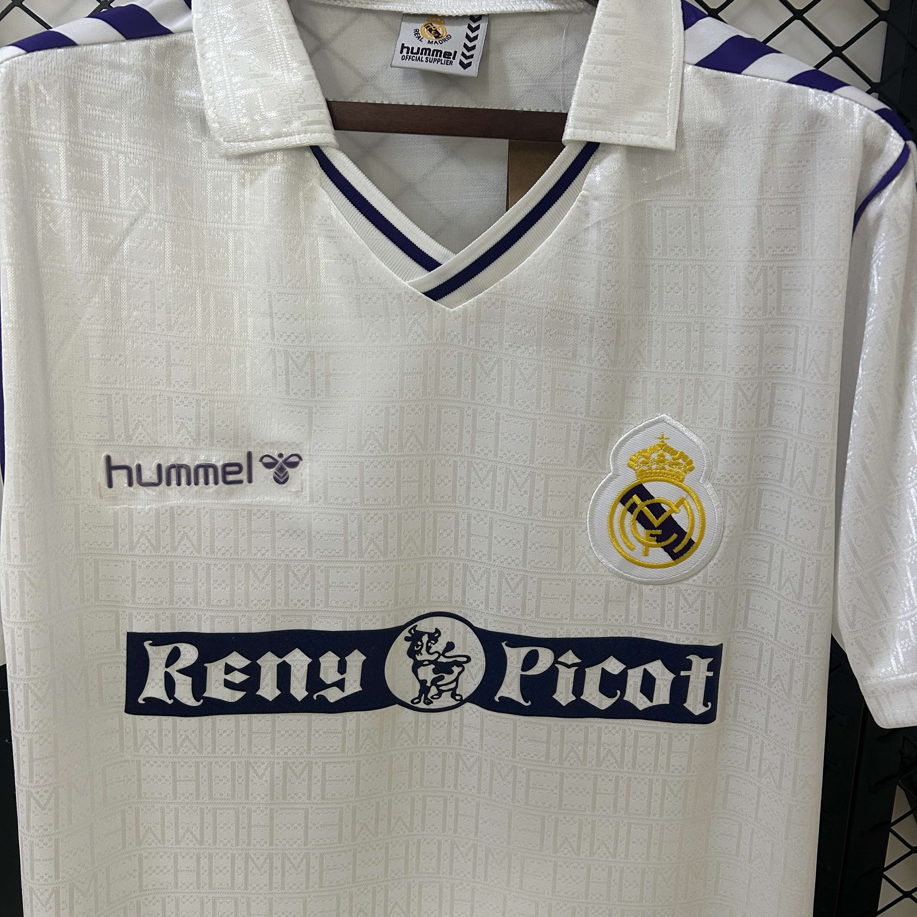 Miniatura de Real Madrid 89/90 Local RETRO