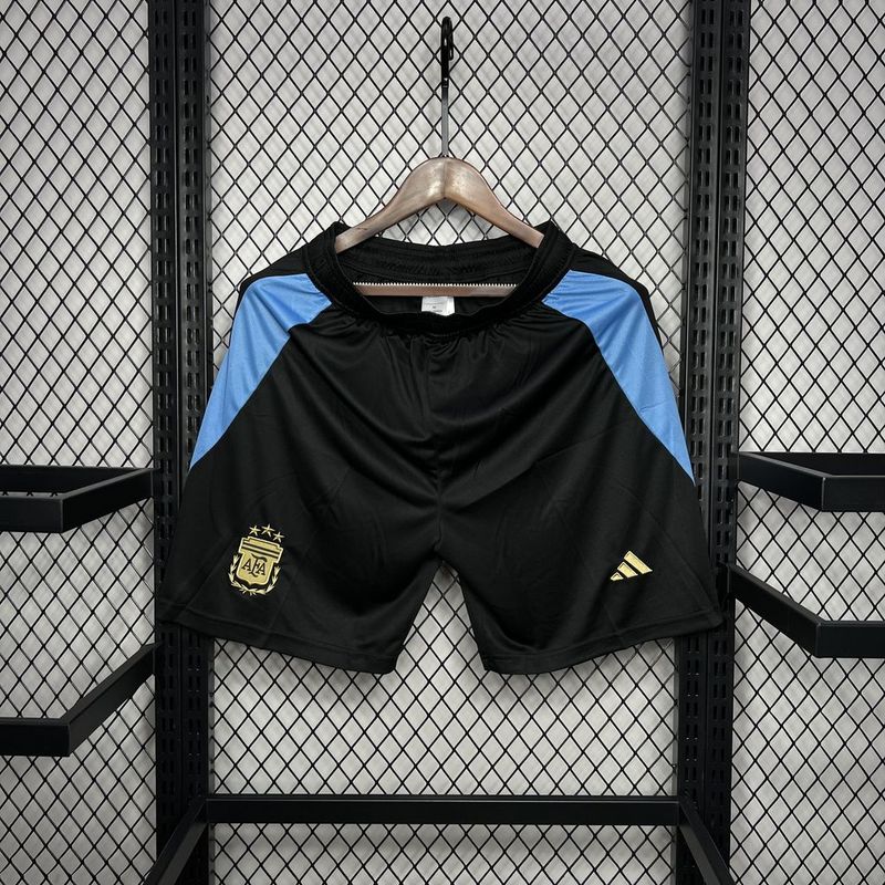 Short Argentina 2024 Entrenamiento negro